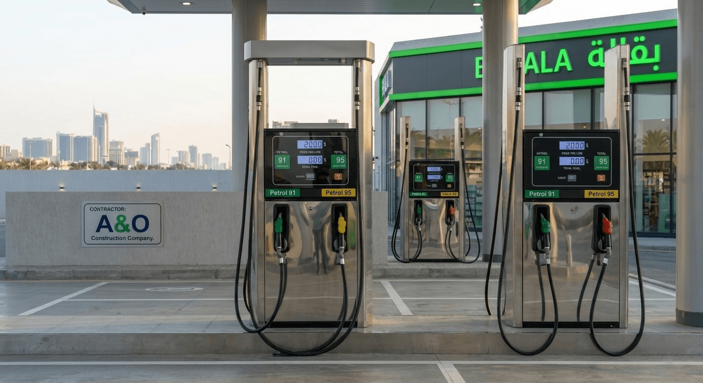 Modern Fuel Station – Al Khobar Highway 1